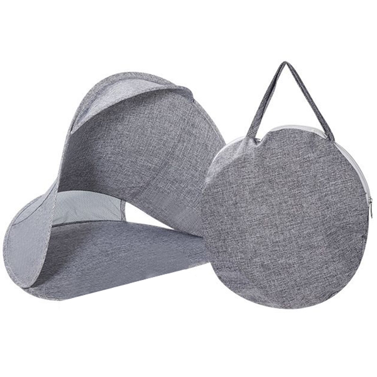 Cheap Goat Tents Portable Head Tent Beach Sun Shelters Mini Sunbathing Head Tent Windproof Sand Proof Canopy Headrest Portable Pop Up Shade Tents   